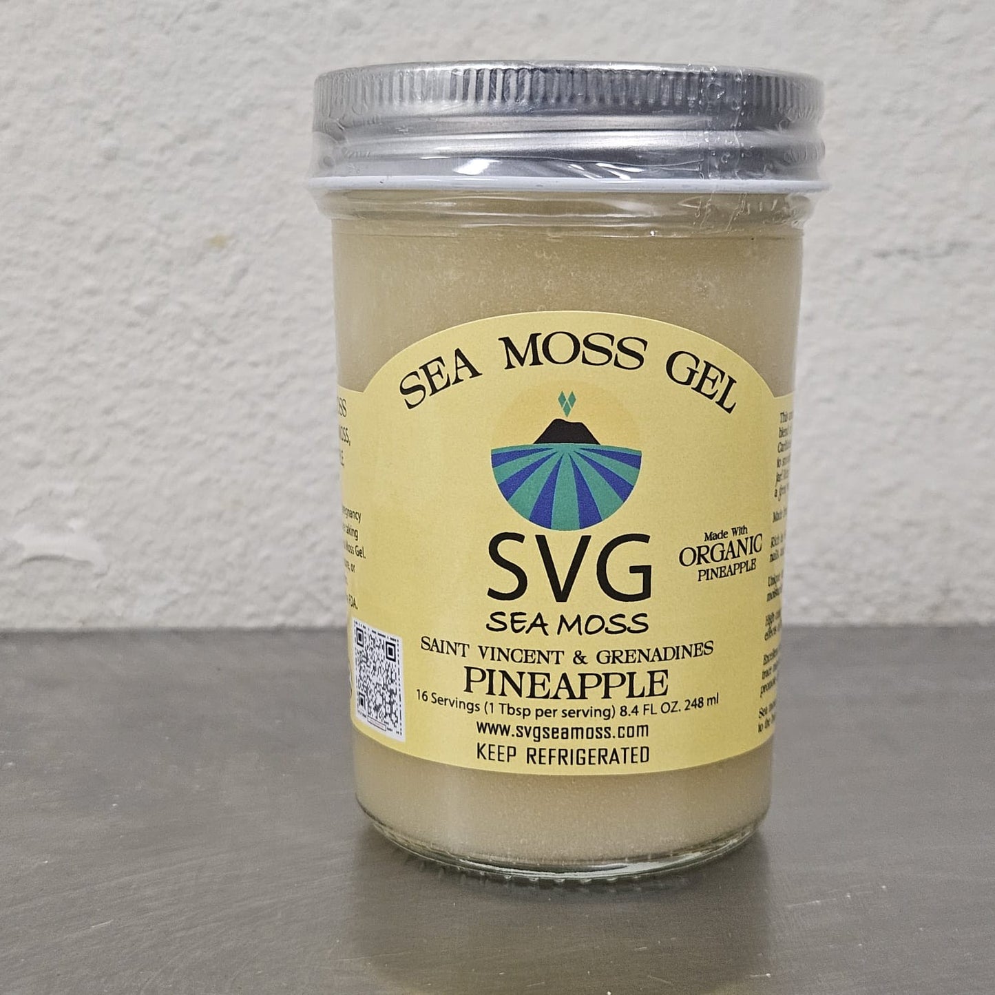 SEA MOSS GEL - PINEAPPLE (8.4 OZ)