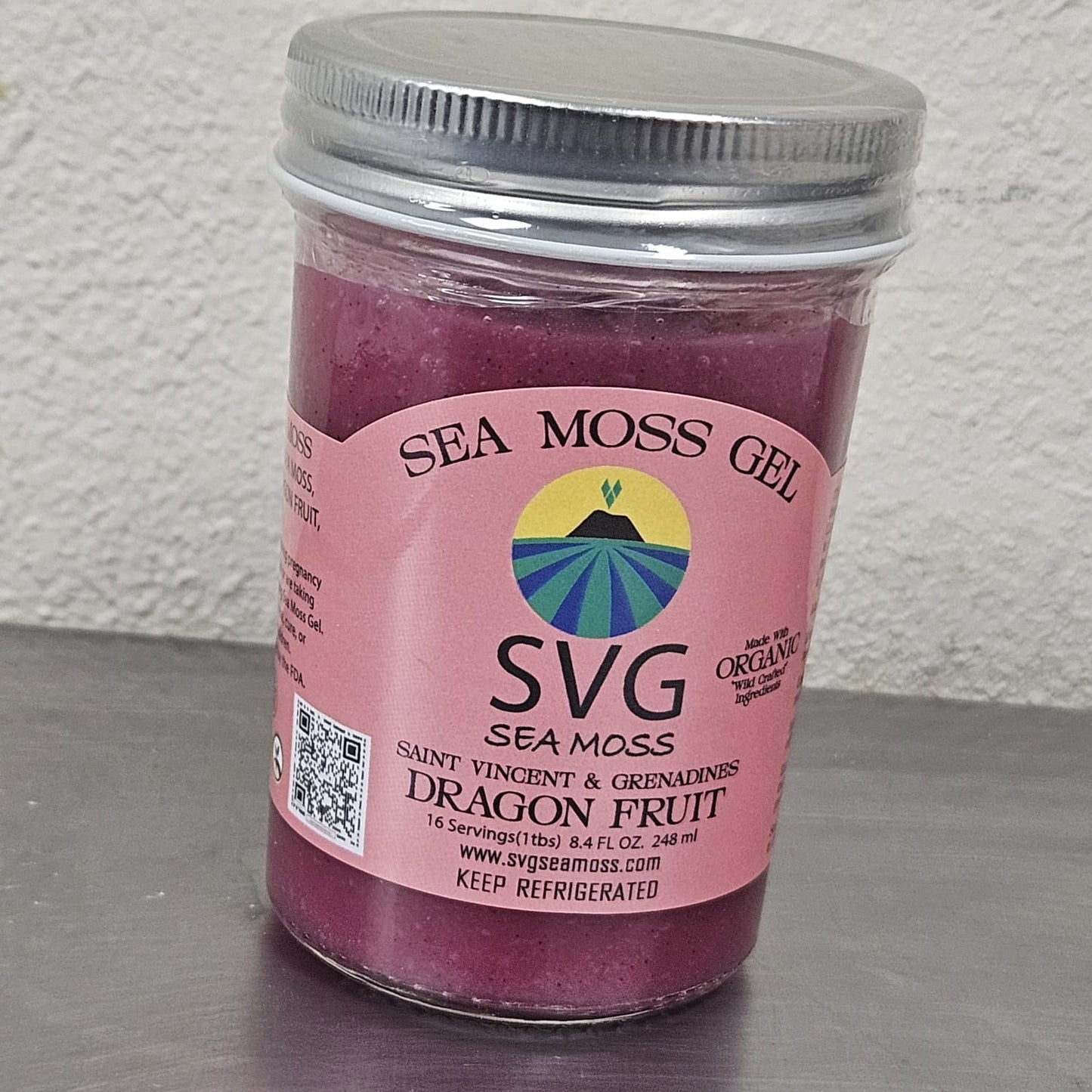 SEA MOSS GEL - DRAGONFRUIT (8.4 OZ)