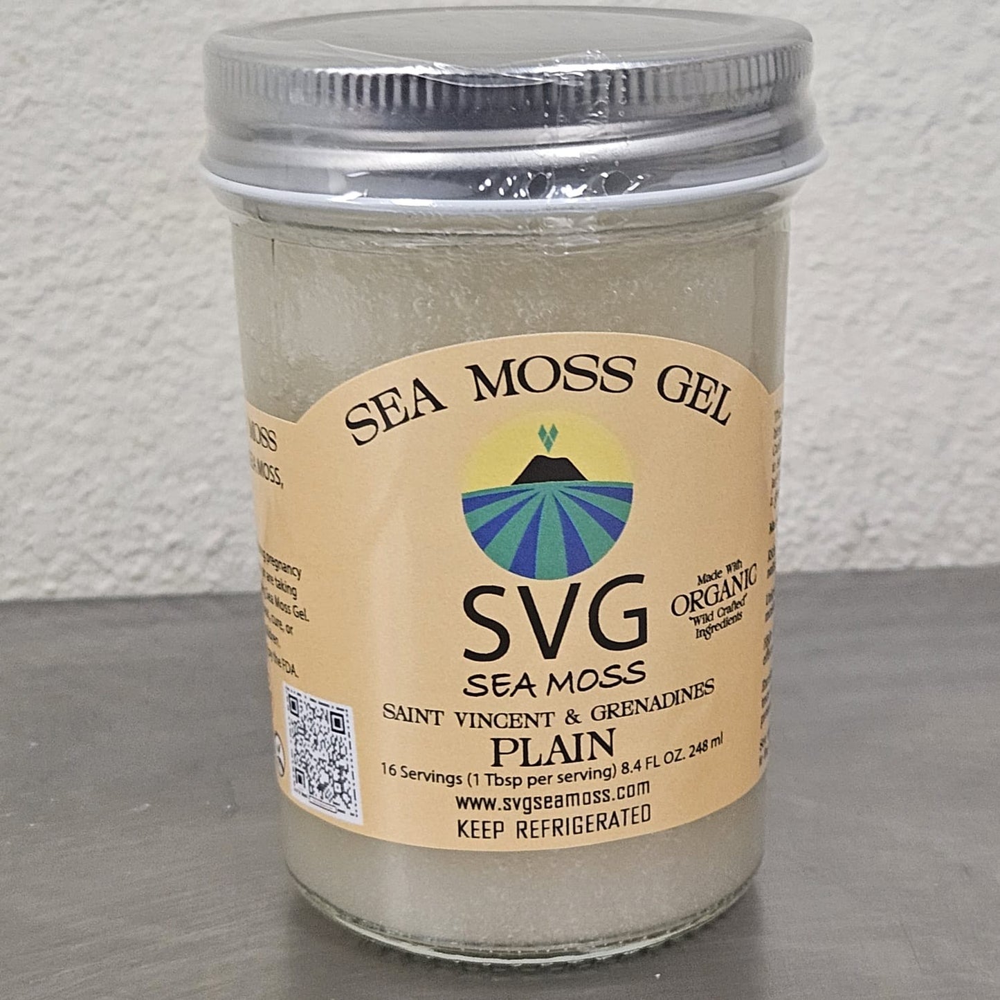 SEA MOSS GEL - PLAIN (8.4 OZ)