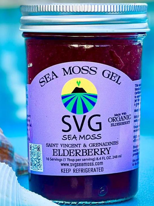 SEA MOSS GEL - ELDERBERRY (8.4 OZ)